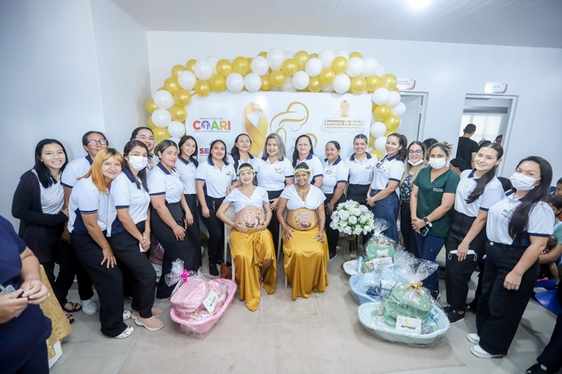 Prefeitura de Coari abre campanha agosto dourado 2025 com ações de incentivos à amamentação