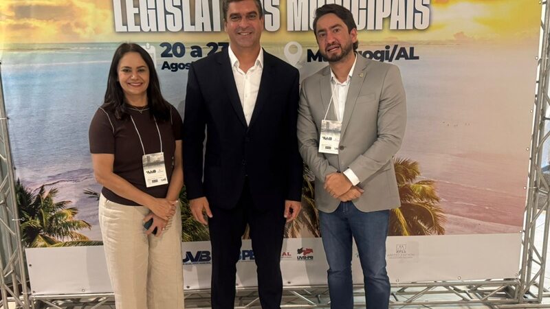 Vereador Diego Afonso participa de Encontro de Gestores e Legislativos Municipais