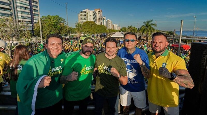 Ato ‘Fora Lula e fora Moraes’ mostra força da direita em Manaus