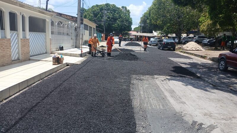 Prefeitura de Manaus recupera rua do bairro Cidade Nova e leva mais segurança e mobilidade aos moradores
