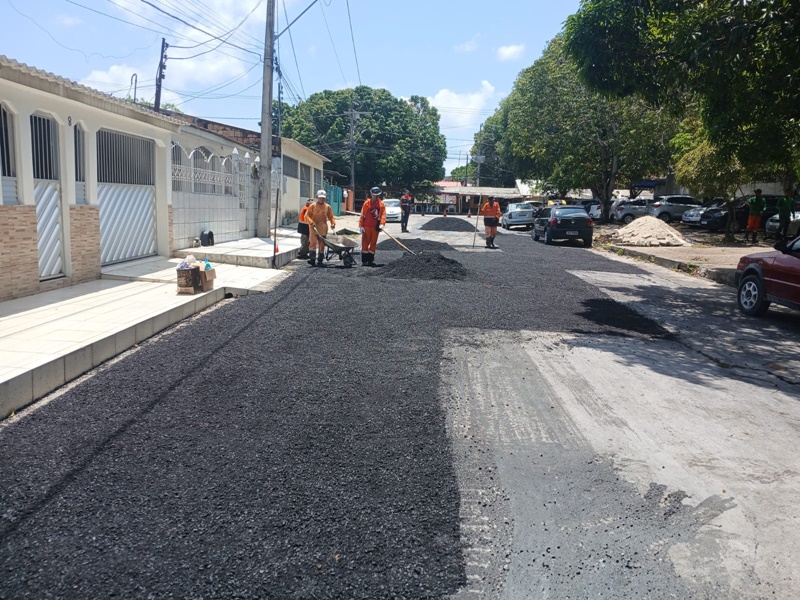 Prefeitura de Manaus recupera rua do bairro Cidade Nova e leva mais segurança e mobilidade aos moradores