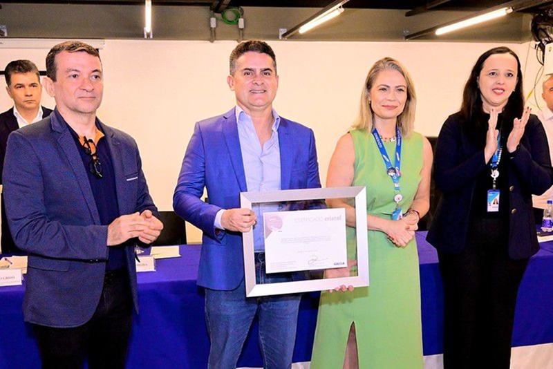 Prefeito David Almeida recebe ‘Selo Caixa Gestão Sustentável’ por boas práticas de governança e responsabilidade socioambiental da gestão municipal