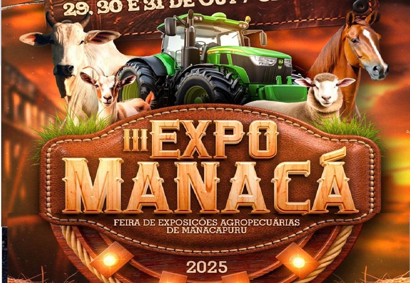 Prefeitura de Manacapuru anuncia datas da 3ª ExpoManacá