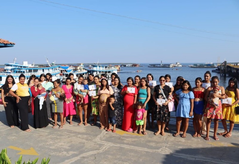 Prefeitura de Coari ganha reconhecimento internacional por incentivar o aleitamento materno