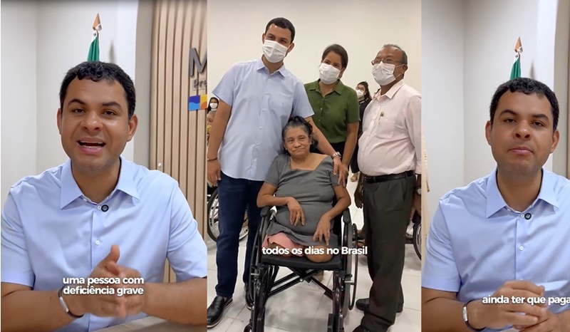 Projeto de Lei 892/24 do Deputado Saullo Vianna Isentará pessoas com deficiências do Imposto de Renda.