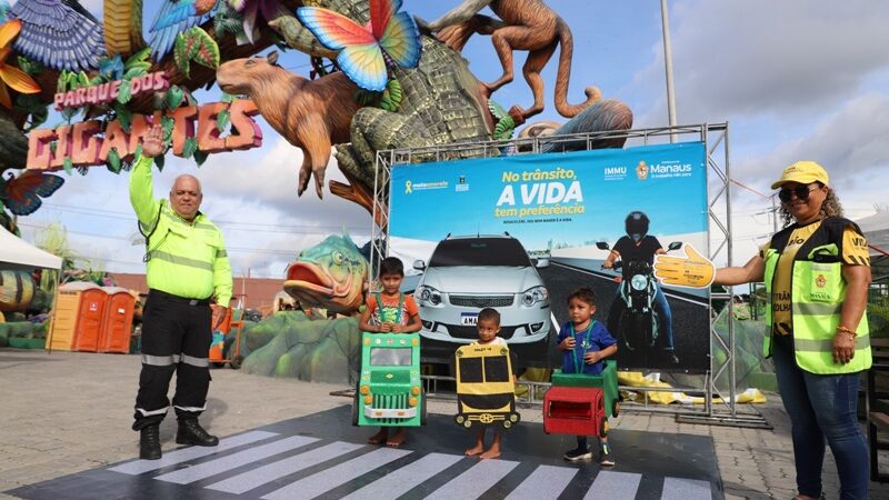 Prefeitura de Manaus leva educação de trânsito a 92 mil pessoas até agosto