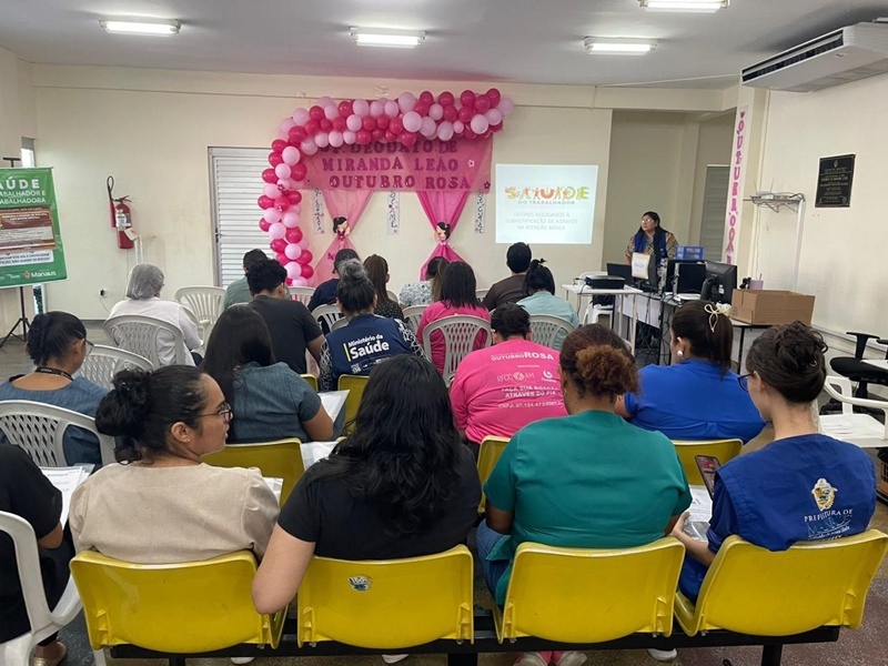 Prefeitura de Manaus capacita rede municipal para notificação de doenças e agravos relacionados ao trabalho