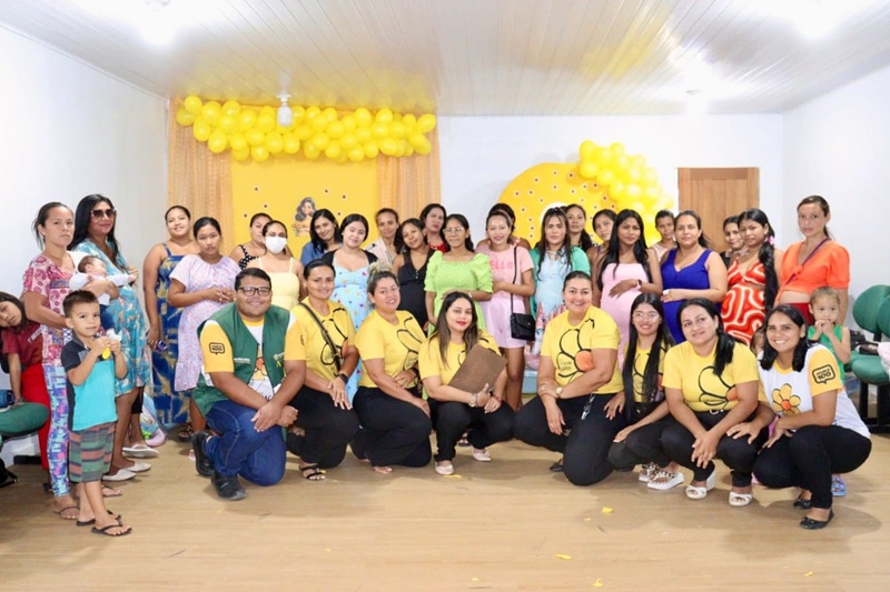 Setembro Amarelo: Prefeitura acolhe gestantes com palestra sobre saúde mental e realiza entrega kits de enxoval em Itacoatiara