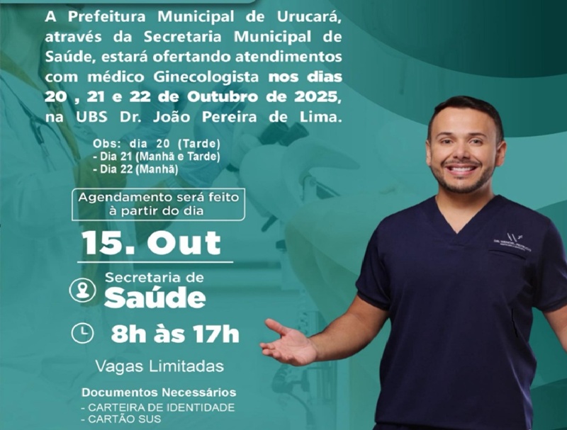 Atendimento com Ginecologista em Urucará!