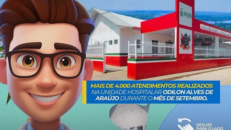 Unidade Hospitalar Odilon Alves de Araújo em Caapiranga referência em atendimento humanizado no Amazonas