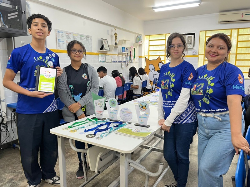 Escola da Prefeitura de Manaus é a única a representar o Amazonas em feira de ciências em Brasília