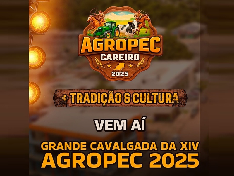 Careiro se prepara para a 14ª AGROPEC com cavalgada, concurso da Rainha e grandes oportunidades