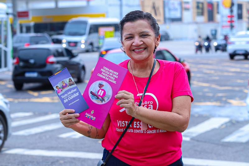 Prefeitura intensifica ações de prevenção do câncer de mama no ‘Outubro Rosa’