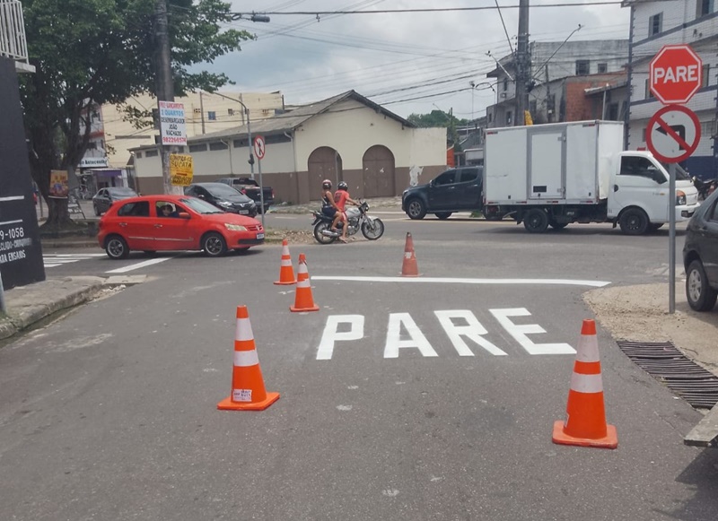 Prefeitura de Manaus reforça sinalização para salvar vidas no trânsito