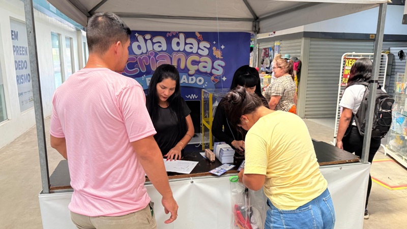 Prefeitura promove sorteio de notebooks, bicicletas e tablets com o ‘Especial Dia das Crianças’ nos centros de compras populares
