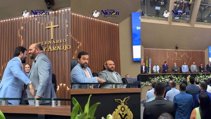 Prefeito Nicson Marreira recebe medalha Ruy Araújo, maior honraria do legislativo amazonense